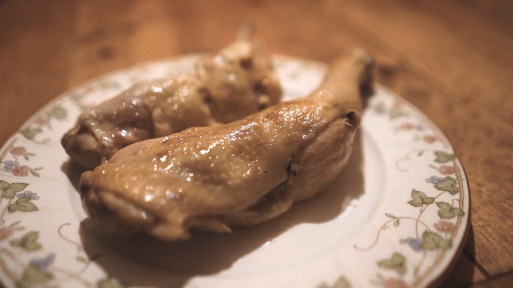 温調理器で作る鶏もも肉料理